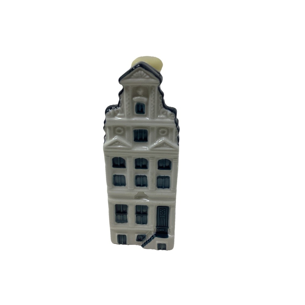 KLM Blue Delft's Bols Amsterdam Dutch Collectible Miniature House #69 Empty